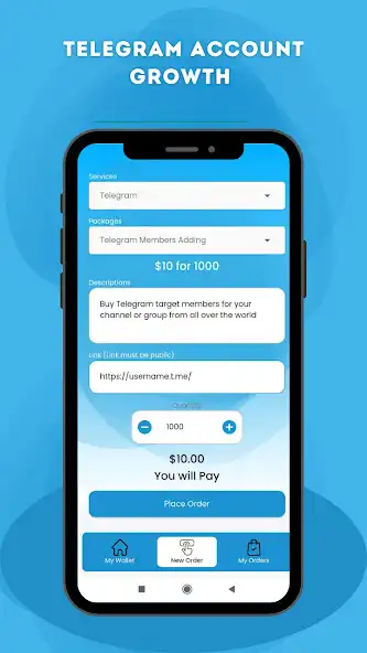 Play Telegram Adder: Members/Views as an online game Telegram Adder: Members/Views with UptoPlay
