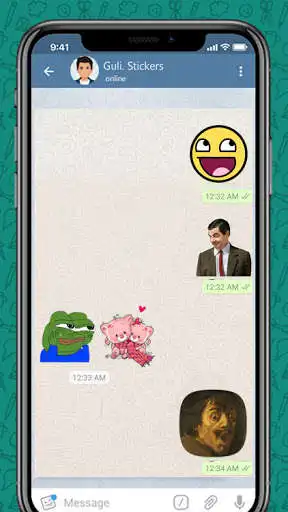 Play TelegStickers: Funny Stickers  and enjoy TelegStickers: Funny Stickers with UptoPlay