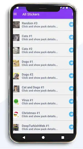 Play TelegStickers: Funny Stickers as an online game TelegStickers: Funny Stickers with UptoPlay