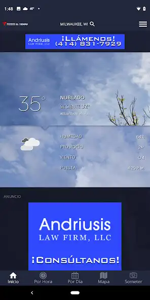 Play Telemundo Wisconsin El Tiempo  and enjoy Telemundo Wisconsin El Tiempo with UptoPlay