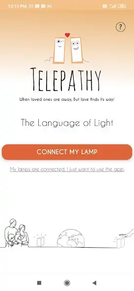 Play Telepathy Lamp as an online game Telepathy Lamp with UptoPlay