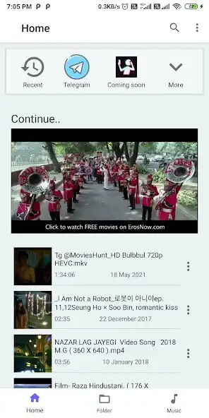 Play TelePlayer -Telegram video watch while downloading  and enjoy TelePlayer -Telegram video watch while downloading with UptoPlay
