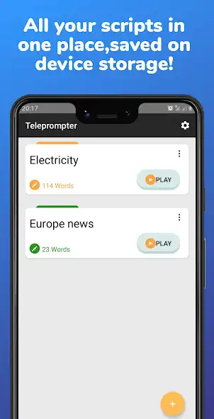 Play Teleprompter  and enjoy Teleprompter with UptoPlay