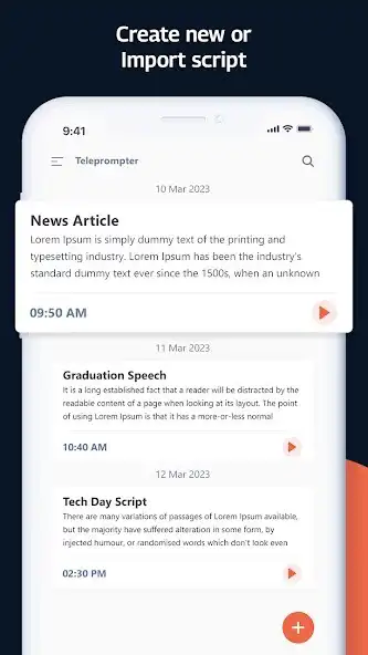 Play Teleprompter - Video Recording as an online game Teleprompter - Video Recording with UptoPlay
