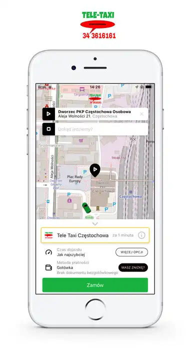 Play Tele Taxi Częstochowa as an online game Tele Taxi Częstochowa with UptoPlay