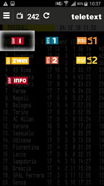 Play TELETEXT App as an online game TELETEXT App with UptoPlay