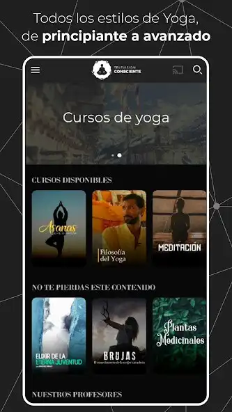 Play Televisión Consciente - Yoga as an online game Televisión Consciente - Yoga with UptoPlay