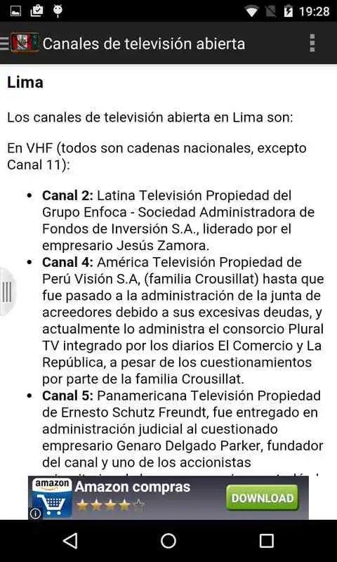 Play Televisiones de Peru