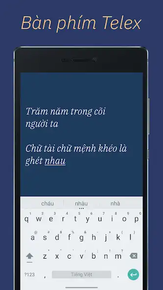Play Telex Keyboard - gõ tiếng Việt  and enjoy Telex Keyboard - gõ tiếng Việt with UptoPlay