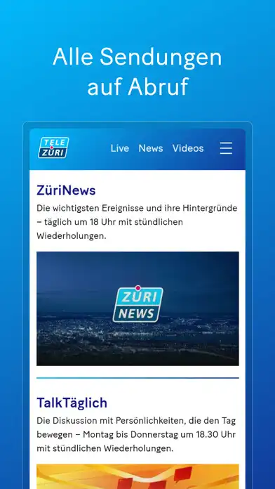 Play TeleZüri as an online game TeleZüri with UptoPlay