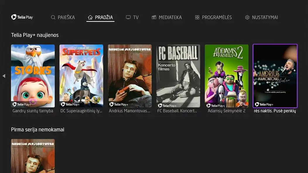 Play Telia Play LT (Android TV) as an online game Telia Play LT (Android TV) with UptoPlay