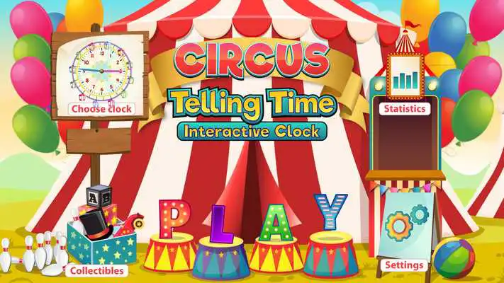 Play Telling Time Interactive Clock