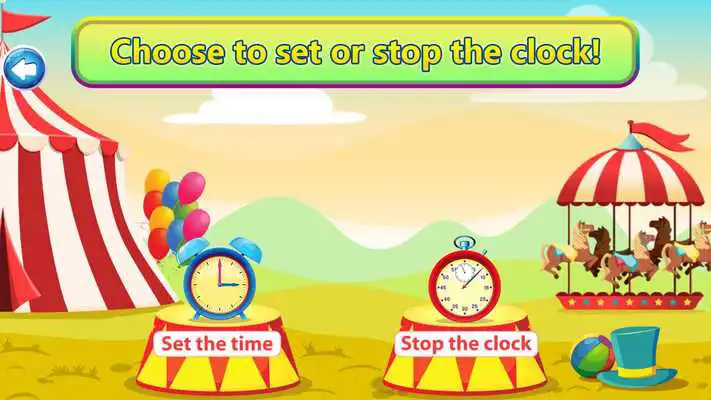 Play Telling Time Interactive Clock