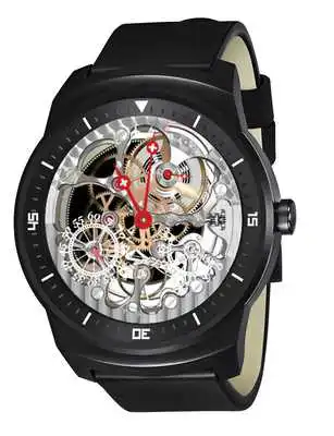 Play Tells Round Skeleton Watch NC