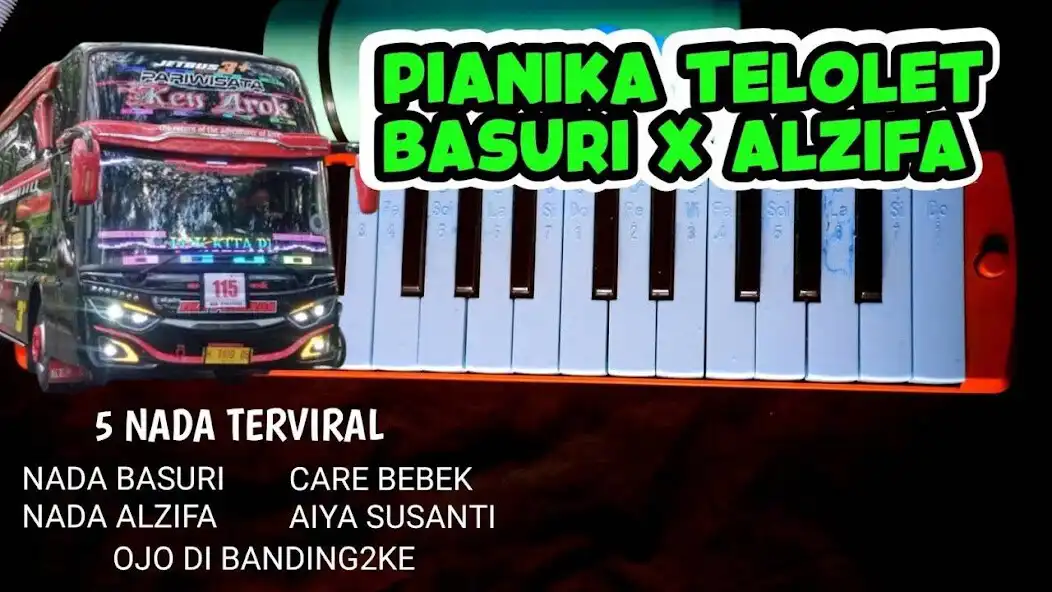 Play Telolet Basuri v1v2v3 Pianika  and enjoy Telolet Basuri v1v2v3 Pianika with UptoPlay