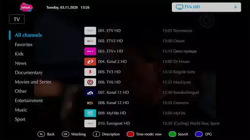 Play Telset Smart TV as an online game Telset Smart TV with UptoPlay