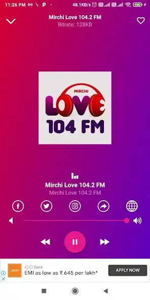 Play Telugu FM Radio HD Songs  and enjoy Telugu FM Radio HD Songs with UptoPlay