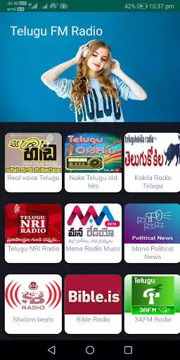 Play Telugu FM Radio as an online game Telugu FM Radio with UptoPlay