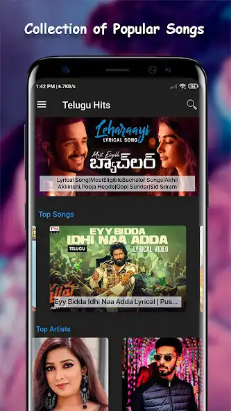 Play Telugu Hits - Movie Songs  and enjoy Telugu Hits - Movie Songs with UptoPlay