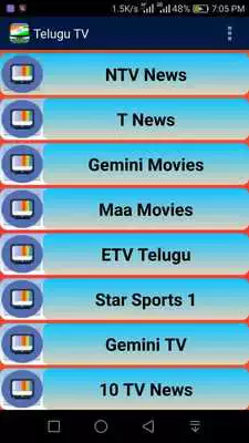 Play Telugu Live TV All Channels