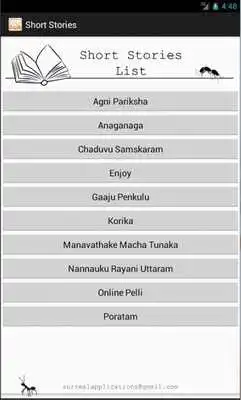 Play Telugu Novels  Short Stories