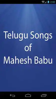 Play Telugu Songs of Mahesh Babu