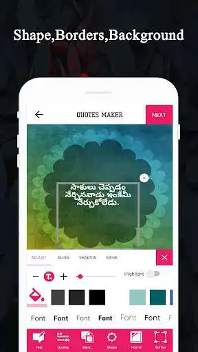 Play Telugu Text On Photo - Telugu Status Quote Maker as an online game Telugu Text On Photo - Telugu Status Quote Maker with UptoPlay