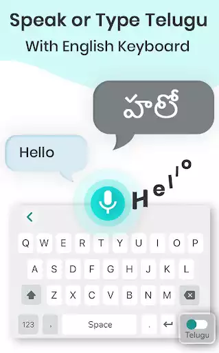 Play Telugu Voice Typing Keyboard as an online game Telugu Voice Typing Keyboard with UptoPlay
