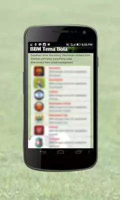 Play Tema BBM@ : Bola