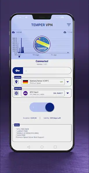 Play Temper VPN as an online game Temper VPN with UptoPlay