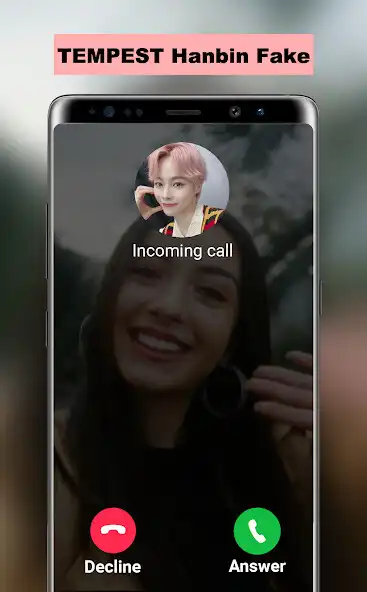 Play TEMPEST Hanbin Fake Call  and enjoy TEMPEST Hanbin Fake Call with UptoPlay