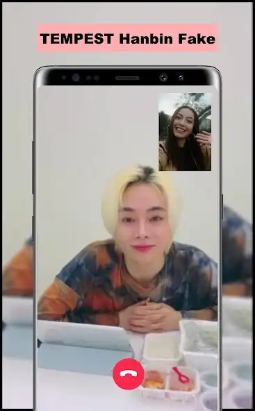 Play TEMPEST Hanbin Fake Call as an online game TEMPEST Hanbin Fake Call with UptoPlay