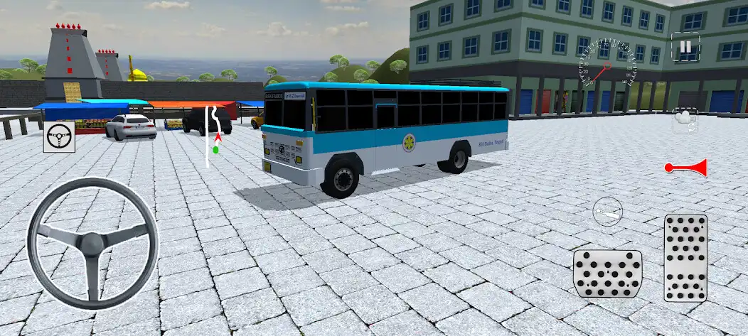 Play Temple Bus Driver - Simulation  and enjoy Temple Bus Driver - Simulation with UptoPlay