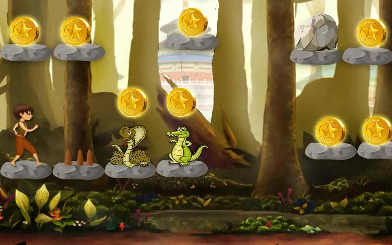 Play Temple Jungle Boy Run Game