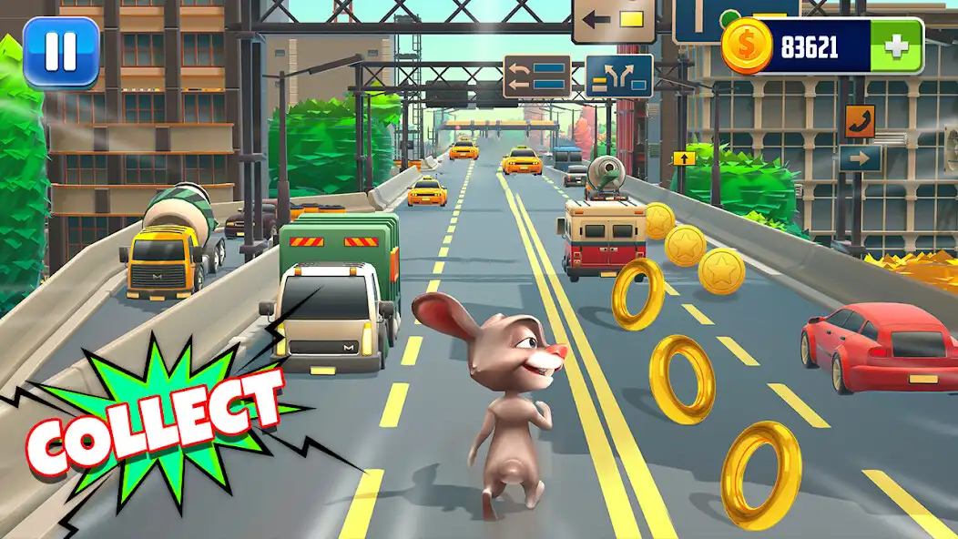 Play Temple Lady - Running Game as an online game Temple Lady - Running Game with UptoPlay