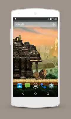 Play Temple Lion Live Wallpaper