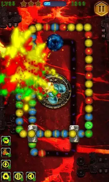 Play Temple Of Jungle Marble 2 as an online game Temple Of Jungle Marble 2 with UptoPlay