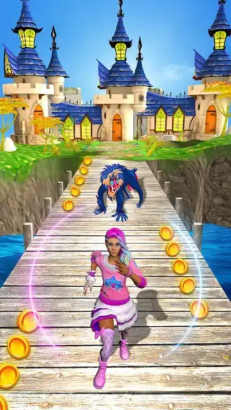 Play Temple Princess Girl Run as an online game Temple Princess Girl Run with UptoPlay