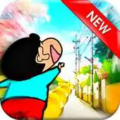 Free play online Temple ShinChan Sakura Run APK