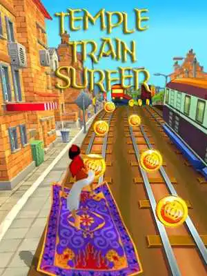 Play Temple Train Surfer