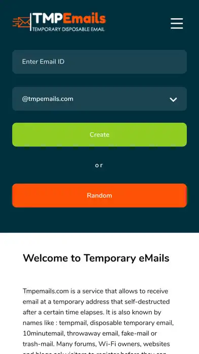 Play Temp Mail - Disposable Email as an online game Temp Mail - Disposable Email with UptoPlay