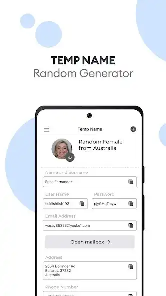 Play Temp Name - Random Generator  and enjoy Temp Name - Random Generator with UptoPlay