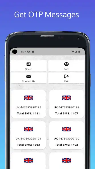 Play Temp Number - Receive OTP SMS as an online game Temp Number - Receive OTP SMS with UptoPlay