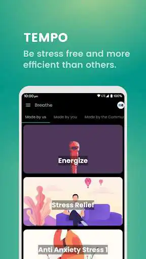 Play Tempo- Breathing, Meditation and Calm  and enjoy Tempo- Breathing, Meditation and Calm with UptoPlay