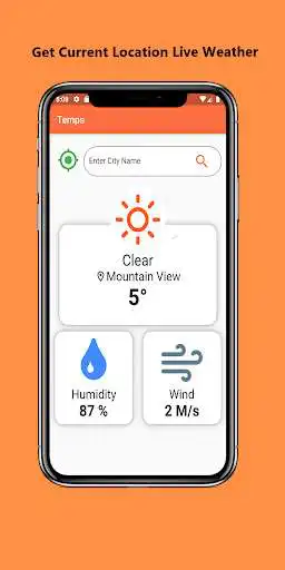 Play Temps- Live Weather Forecast as an online game Temps- Live Weather Forecast with UptoPlay