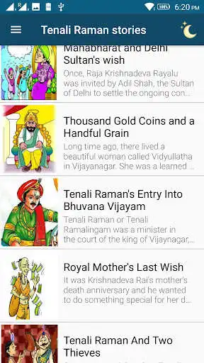 Play Tenali Rama Stories in English as an online game Tenali Rama Stories in English with UptoPlay
