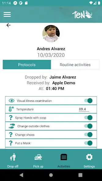 Play Ten Childcare APP as an online game Ten Childcare APP with UptoPlay