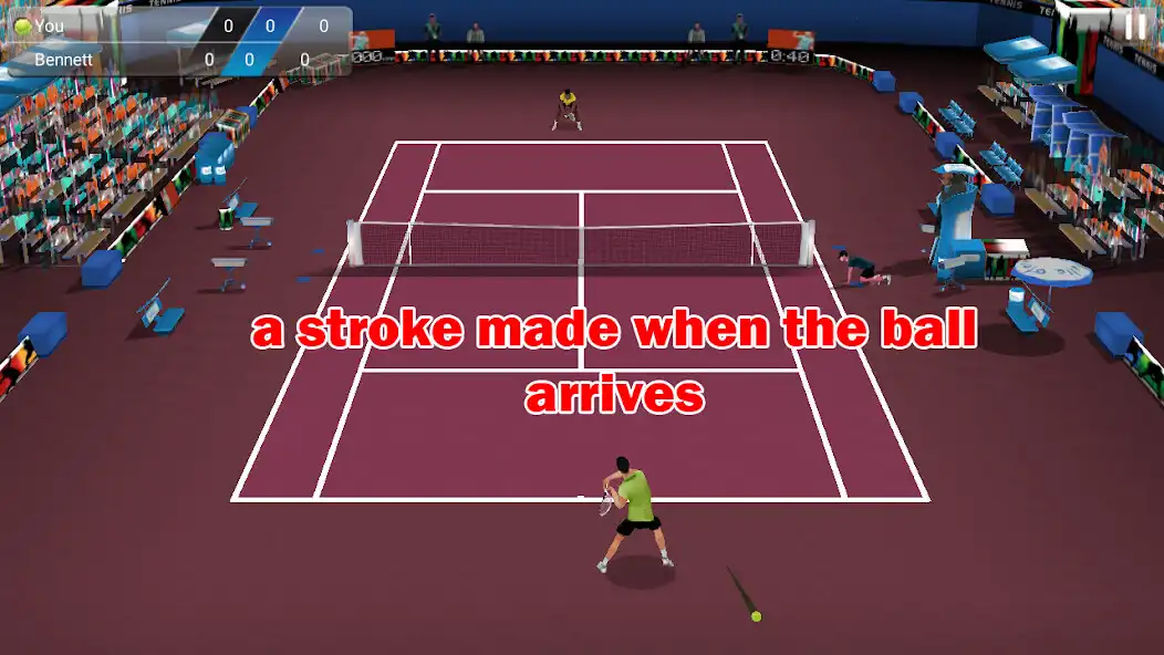 Play Tennis 3D Offline Simulator  and enjoy Tennis 3D Offline Simulator with UptoPlay