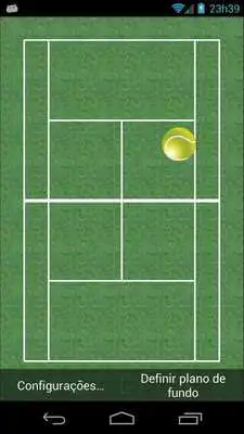 Play Tennis Bounce LiveWallpaper