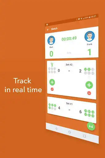Play Tennis Champ - Tennis Match Tracker as an online game Tennis Champ - Tennis Match Tracker with UptoPlay